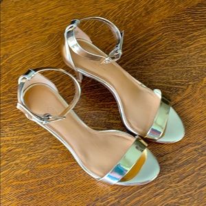 J. Crew Open Toe Dress Heels